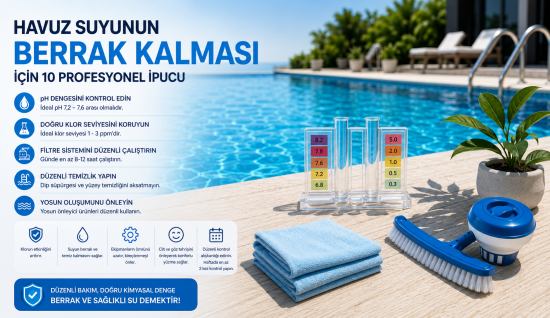 Havuz pH Değeri Kaç Olmalıdır? İdeal Su Dengesi Rehberi