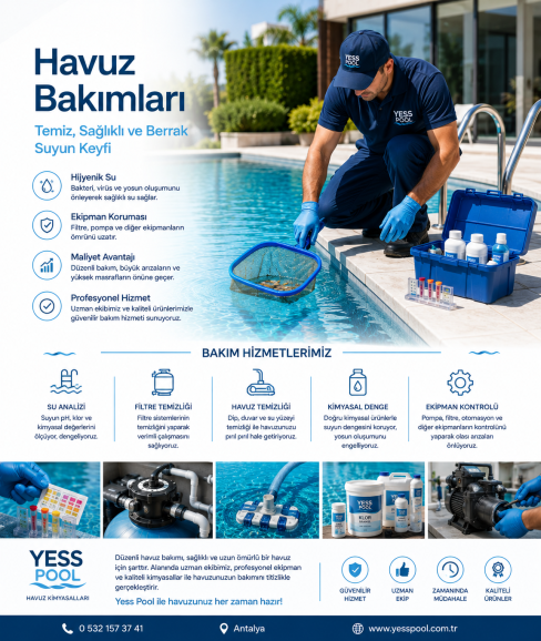 Havuz Bakımları